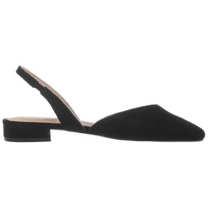 Sandały Czarne - Black - Niski Obcas