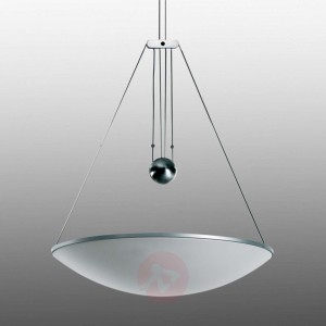 Lampa wisząca Trama z regulacją wysokości