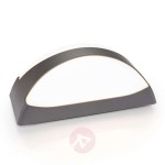 Kinkiet zewnętrzny LED Neven, IP65, ciemnoszary