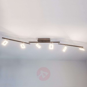 6-punktowa lampa sufitowa LED Inigo