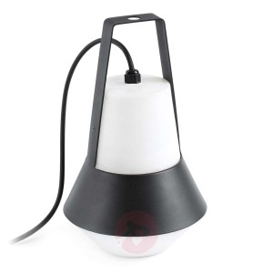 Stylowa lampa zewnętrzna Cat - przenośna