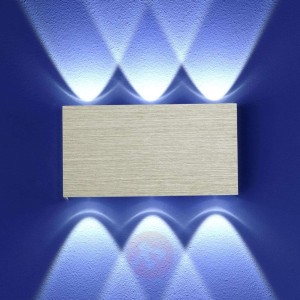 B-Leuchten Stream lampa ścienna jasnoszara