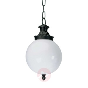 Prosta lampa wisząca zewnętrzna Madeira, antracyt