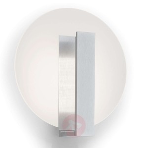 Okrągły kinkiet LED Marlisa z metalowym pałąkiem