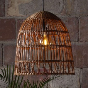 Klosz Knute, bez oprawy, Ø 48 cm, naturalny