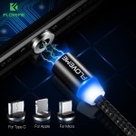 Magnetyczna ładowarka do Iphone - szybkie ładowanie -FLOVEME LED 