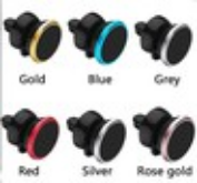 Samochodowy Uchwyt Magnetyczny do telefonów - niebieski