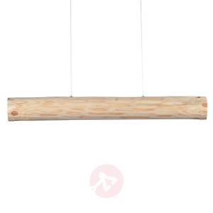 Lampa wisząca Lucas drewno sosnowe naturalne, 90cm