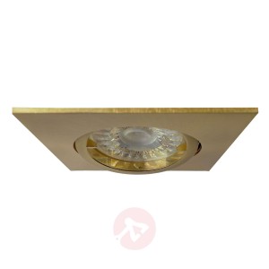 Wysokonap. oprawa downlight KANO złota szczotk.