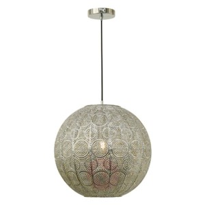 Lampa wisząca Stampa, kulista, Ø 40 cm