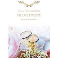 Młodej Parze Pamiątka ślubu