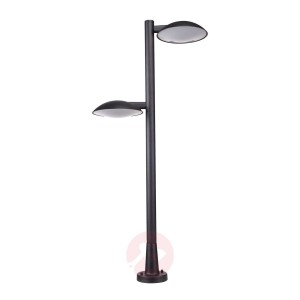 Słupek oświetleniowy LED Maive, ciemnoszary 2-pkt.