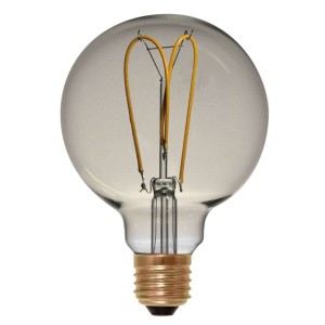 Żarówka LED G125 E27 4W 922, Curved Line, złoty