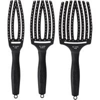 Olivia Garden Finger Brush FB Combo Small + Medium + Large
