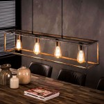 Lampa wisząca Perpendillumina, 4-punktowa