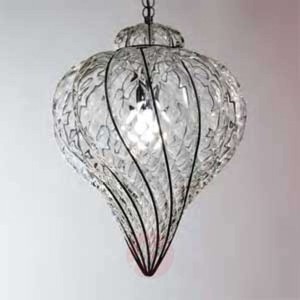 Lampa wisząca GOCCIA ze szkła dmuchanego 49 cm