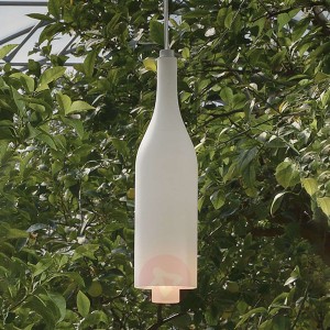 Lampa wisząca Bacco w kształcie butelki