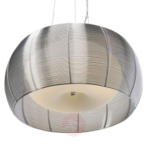 Lampa wisząca Relax z kloszem chromowanym