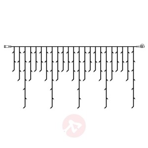 Łańcuch sople lodu LED do systemu 24 2x1m