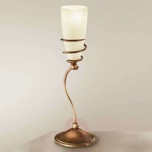Lampa stołowa Daniele antyczny mosiądz