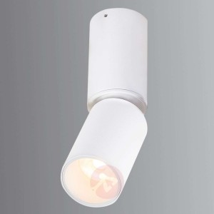 Ruchomy spot sufitowy LED Luwin z aluminium