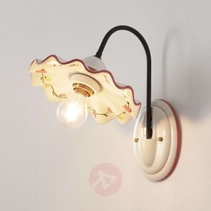 Lampa ścienna AMETISTA z żelaznym ramieniem