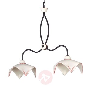 Atrakcyjna lampa wisząca ZAFFIRO, 2-pkt.