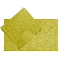 Zestaw 2 dywanki łazienkowe Pedestal Lime