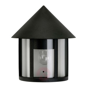 Starodawna lampa ścienna zewnętrzna Vecchio czarna