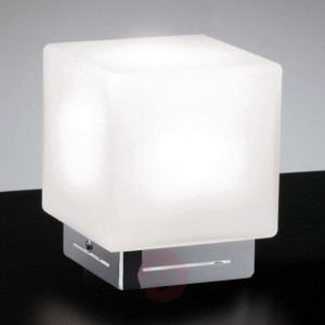 Lampa stołowa Cubis chromowana