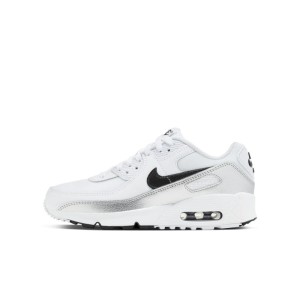 Buty dla dużych dzieci Nike Air Max 90 - Biel