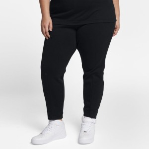 Spodnie damskie Nike Sportswear Tech Fleece (duże rozmiary) - Czerń