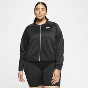 Kurtka damska Nike Air (duże rozmiary) - Czerń