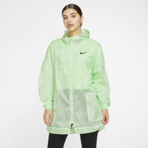 Damska kurtka z tkaniny Nike Sportswear - Zieleń