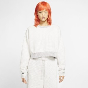 Damskie spodnie z dzianiny Nike Sportswear City Ready - Biel