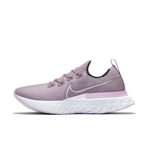 Damskie buty do biegania Nike React Infinity Run Flyknit - Fiolet