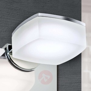 Lampa LED Noe nakładana na lustro, IP44, kanciasta
