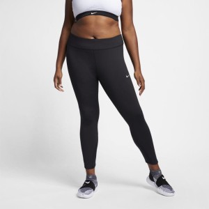 Damskie legginsy do biegania ześrednim stanem Nike Epic Lux (duże rozmiary) - Czerń