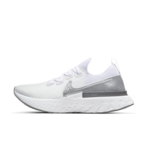 Damskie buty do biegania Nike React Infinity Run Flyknit - Biel