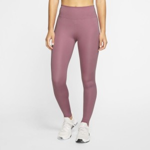 Damskie legginsy ześrednim stanem Nike One Luxe - Różowy