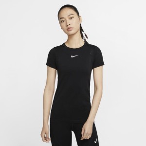 Damska koszulka do biegania Nike Infinite - Czerń