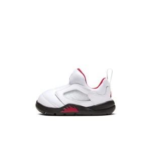 Buty dla niemowląt i maluchów Jordan 5 Retro Little Flex - Biel