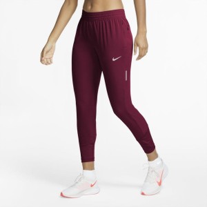 Damskie spodnie do biegania Nike Swift - Czerwony