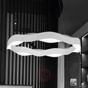 Grok Hello lampa wisząca LED ściemniana Ø 63 biała