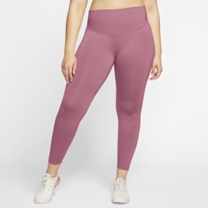 Legginsy damskie Nike One (duże rozmiary) - Różowy