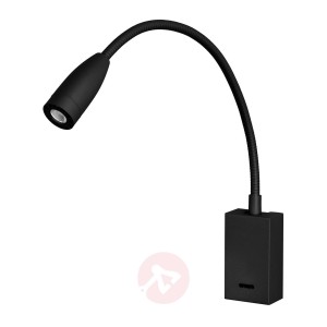 Gustowna lampa ścienna LED Bed z przełącznikiem