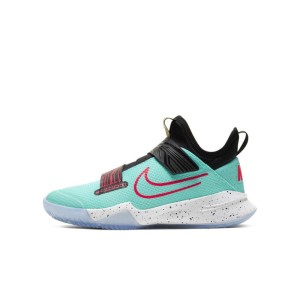 Buty do koszykówki dla dużych dzieci Nike Zoom Flight - Niebieski