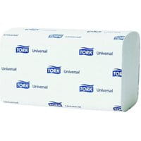 Ręcznik papierowy w składce Z-Z TORK Universal 1 warstwowy biały 4500szt.