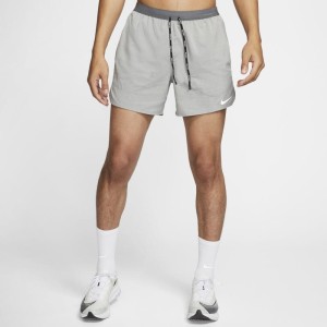 Męskie spodenki z szortami do biegania 13 cm Nike Flex Stride - Szary