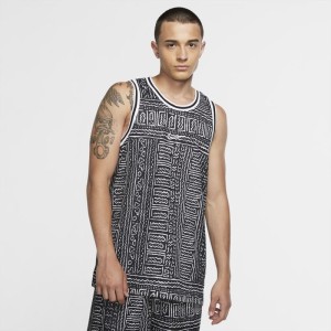 Męska koszulka do koszykówki Nike Dri-FIT DNA - Czerń
